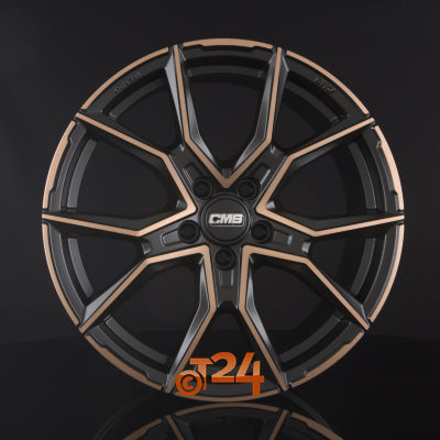 CMS Velgen - C33 DBC Diamant Schwarz Kupfer - 20 inch
