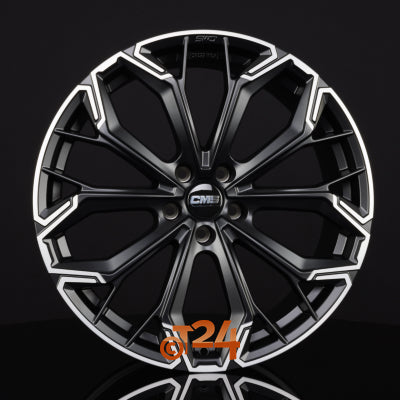CMS Velgen - C37 PDMB Diamant Schwarz Matt - 19 inch