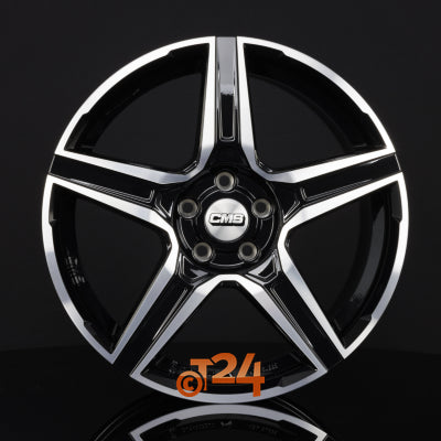 CMS Velgen - C34 DB Diamant Schwarz Glanz - 18 inch