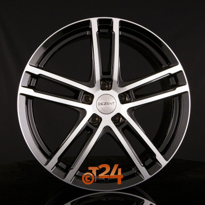 DEZENT Velgen - TZ DARK - Black Polished - 18 inch