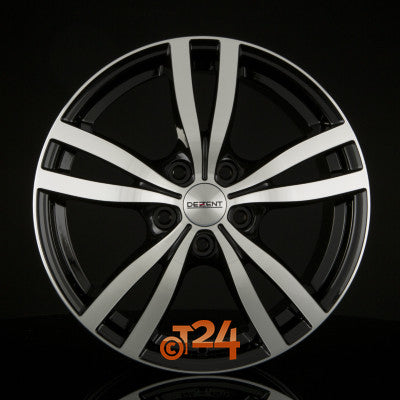 DEZENT Velgen - TC DARK - Black Polished - 15 inch