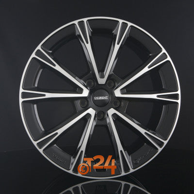 DEZENT Velgen - AR DARK - Schwarz Frontpoliert - 20 inch