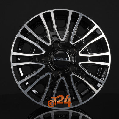 DEZENT Velgen - KE DARK - Schwarz Frontpoliert - 16 inch