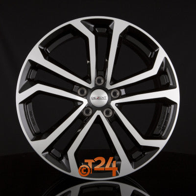 DEZENT Velgen - TA DARK - Schwarz Frontpoliert - 16 inch