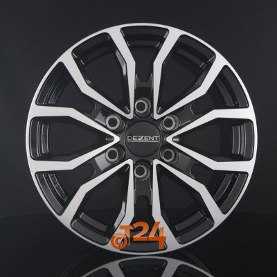 DEZENT Velgen - KC DARK - Schwarz Frontpoliert - 18 inch
