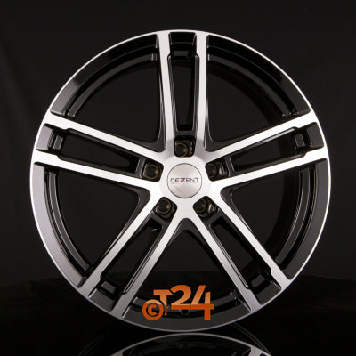 DEZENT Velgen - TZ DARK - Black Polished - 16 inch