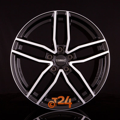DEZENT Velgen - TR DARK - Schwarz Frontpoliert - 16 inch