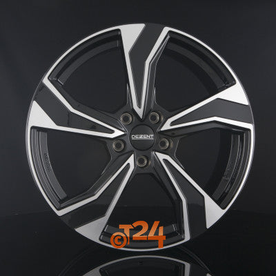 DEZENT Velgen - KB DARK - Schwarz Frontpoliert - 18 inch