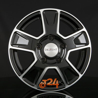 DEZENT Velgen - VAN DARK - Black Polished - 16 inch