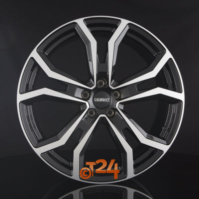 DEZENT Velgen - TV DARK - Schwarz Frontpoliert - 19 inch