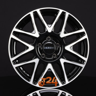 DEZENT Velgen - KH DARK - Schwarz Frontpoliert - 16 inch