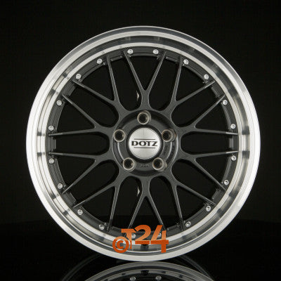 DOTZ Velgen - REVVO DARK - Gunmetal Polished - 19 inch