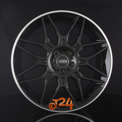 DOTZ Velgen - LONGBEACH DARK - Schwarz Glanzend Gepolijste velgrand - 22 inch