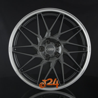 DOTZ Velgen - TANAKA DARK - Gunmetal Matt Polished Lip - 19 inch