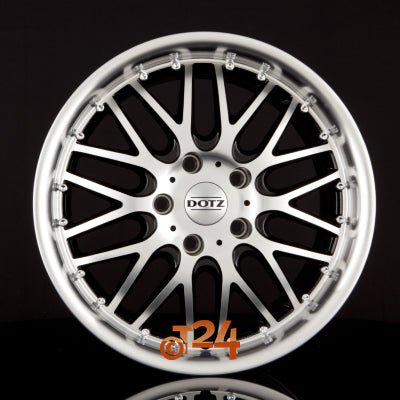 DOTZ Velgen - MUGELLO Schwarz Glanz Frontpoliert - 17 inch