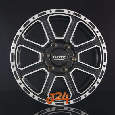 DOTZ Velgen - KALAHARI DARK - Schwarz Poliert - 18 inch