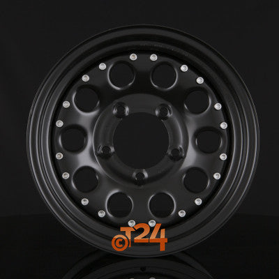DOTZ Velgen - MODULAR BEADLOCK Black - Offroad Stalen Velg - 18 inch