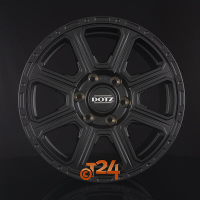 DOTZ Velgen - KALAHARI BLACK - Schwarz Matt - 18 inch