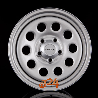 DOTZ Velgen - MODULAR Silver - Offroad Stalen Velg - 16 inch