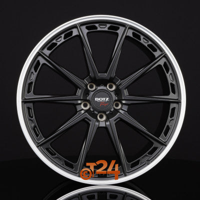 DOTZ Velgen - SONOMA DARK - Schwarz Matt Gepolijste velgrand - 20 inch