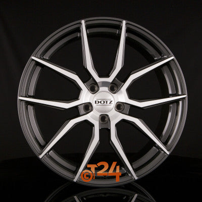 DOTZ Velgen - MISANO DARK Gunmetal Polished - 18 inch
