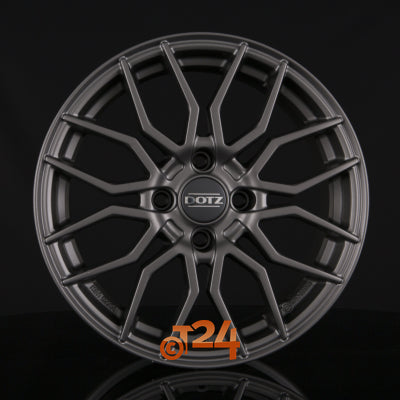 DOTZ Velgen - LIMEROCK GREY - Gunmetal - 17 inch