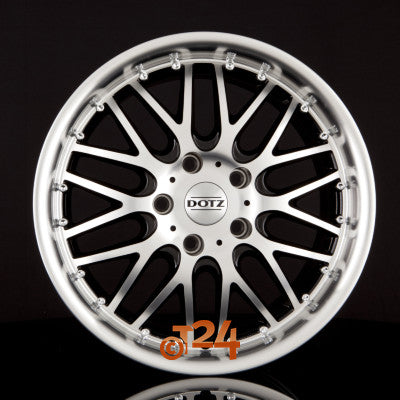 DOTZ Velgen - MUGELLO Schwarz Glanz Frontpoliert - 16 inch