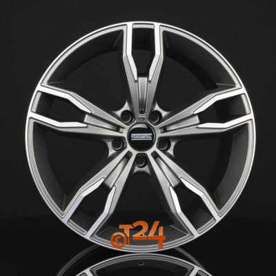 FONDMETAL Velgen - ALKE Matt Titanium Machined - 20 inch