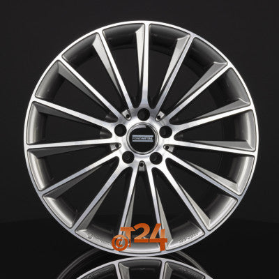 FONDMETAL Velgen - AIDON Glossy Titanium Machined - 20 inch