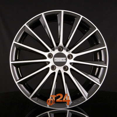 FONDMETAL Velgen - AIDON Glossy Black Machined - 19 inch