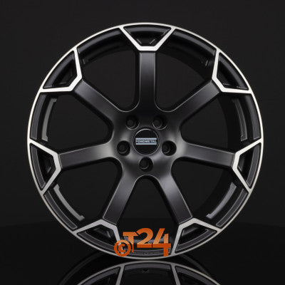 FONDMETAL Velgen - ZEPHYRUS Matt Black Machined - 20 inch