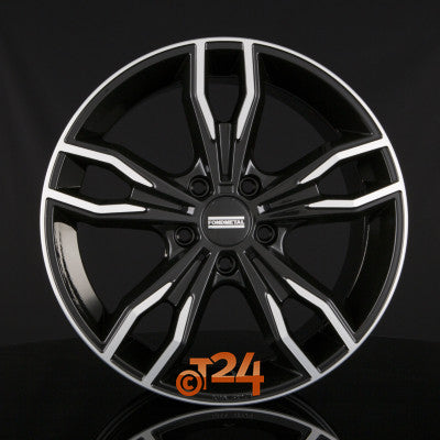 FONDMETAL Velgen - ALKE Glossy Black Machined - 20 inch