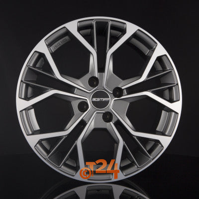 GMP ITALIA Velgen - MATISSE Matt Anthracite Diamond - 19 inch
