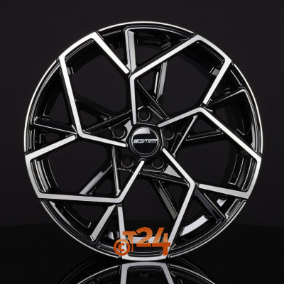 GMP ITALIA Velgen - CARTESIO Black Diamond - 17 inch