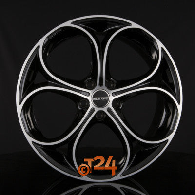GMP ITALIA Velgen - DRAKE Black Diamond - 18 inch