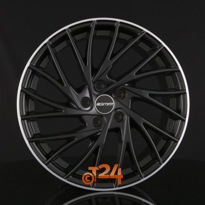 GMP ITALIA Velgen - ENIGMA Matt Black Diamond Lip - 19 inch
