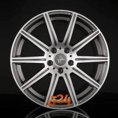 KESKIN Velgen - KT16 DYNAMIC Palladium Front Polished (PFP) - 18 inch