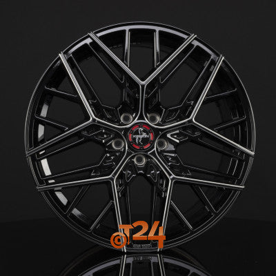 KESKIN Velgen - KT25 Black Secret Diamond (BSD) - 20 inch
