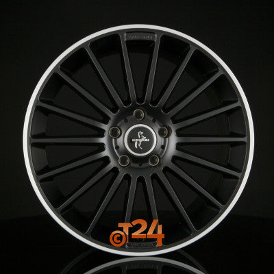 KESKIN Velgen - KT15 SPEED Matt Black Lip Polished (MBLP) - 18 inch