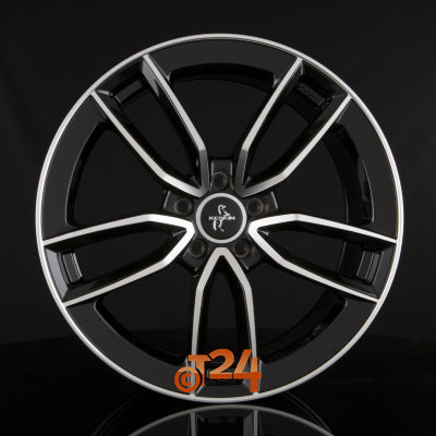 KESKIN Velgen - KT21 ELEGANT Black Front Polished (BFP) - 17 inch