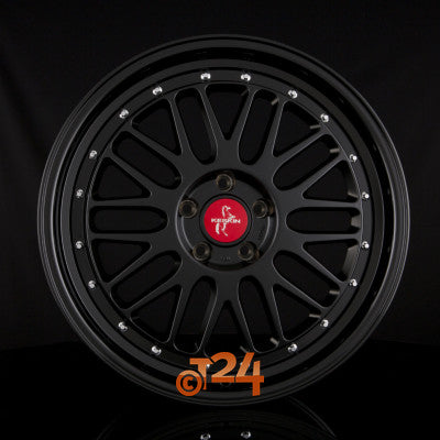 KESKIN Velgen - KT22 RETRO Matt Black Painted (MBP) - 19 inch