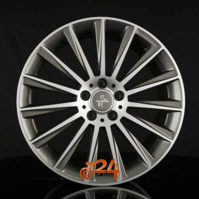 KESKIN Velgen - KT18 TURBO Palladium Front Polish (PFP) - 22 inch