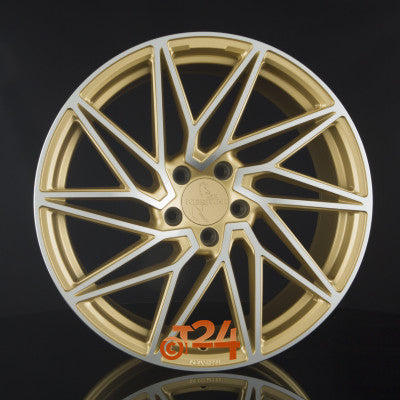 KESKIN Velgen - KT20 FUTURE Gold Front Polish (GFP) - 19 inch