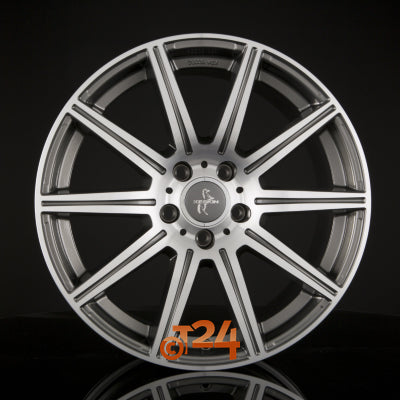 KESKIN Velgen - KT16 DYNAMIC Palladium Front Polished (PFP) - 19 inch