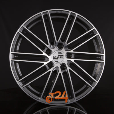 MAK Velgen - LEIPZIG Gun Metal Mirror Face - 20 inch