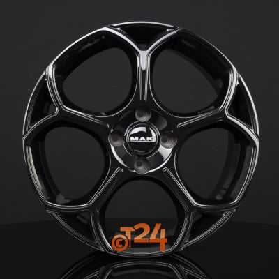 MAK Velgen - MONZA Gloss Black - 18 inch