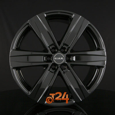 MAK Velgen - STONE 6 Gloss Black - 18 inch