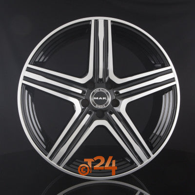 MAK Velgen - LEWIS Black Mirror Face - 19 inch
