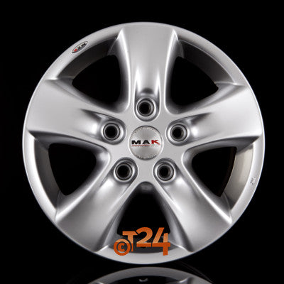 MAK Velgen - HD! Hyper Silver - 16 inch