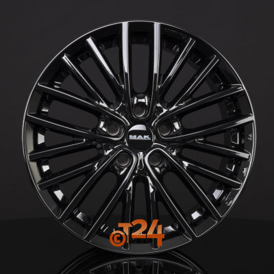 MAK Velgen - CHELSEA Gloss Black - 17 inch